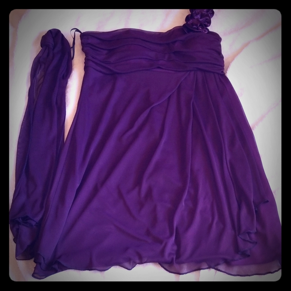 Purple dress